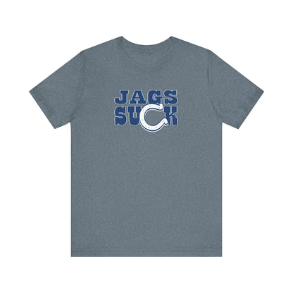 Jacksonville Sux (for Indianapolis fans) - Unisex Jersey Short Sleeve Tee