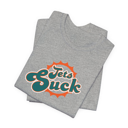 Fast Planes Suck (for Miami fins...I mean, fans) - Unisex Jersey Short Sleeve Tee