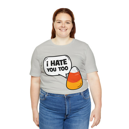 Candy Corn Halloween - Unisex Jersey Short Sleeve Tee