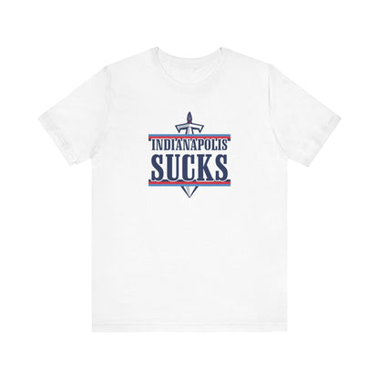 Indianapolis Suck (for Tennessee fans) - Unisex Jersey Short Sleeve Tee