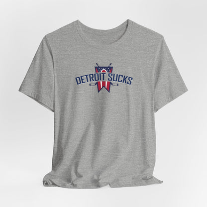 Detroit Sucks (for Columbus fans) - Unisex Jersey Short Sleeve Tee