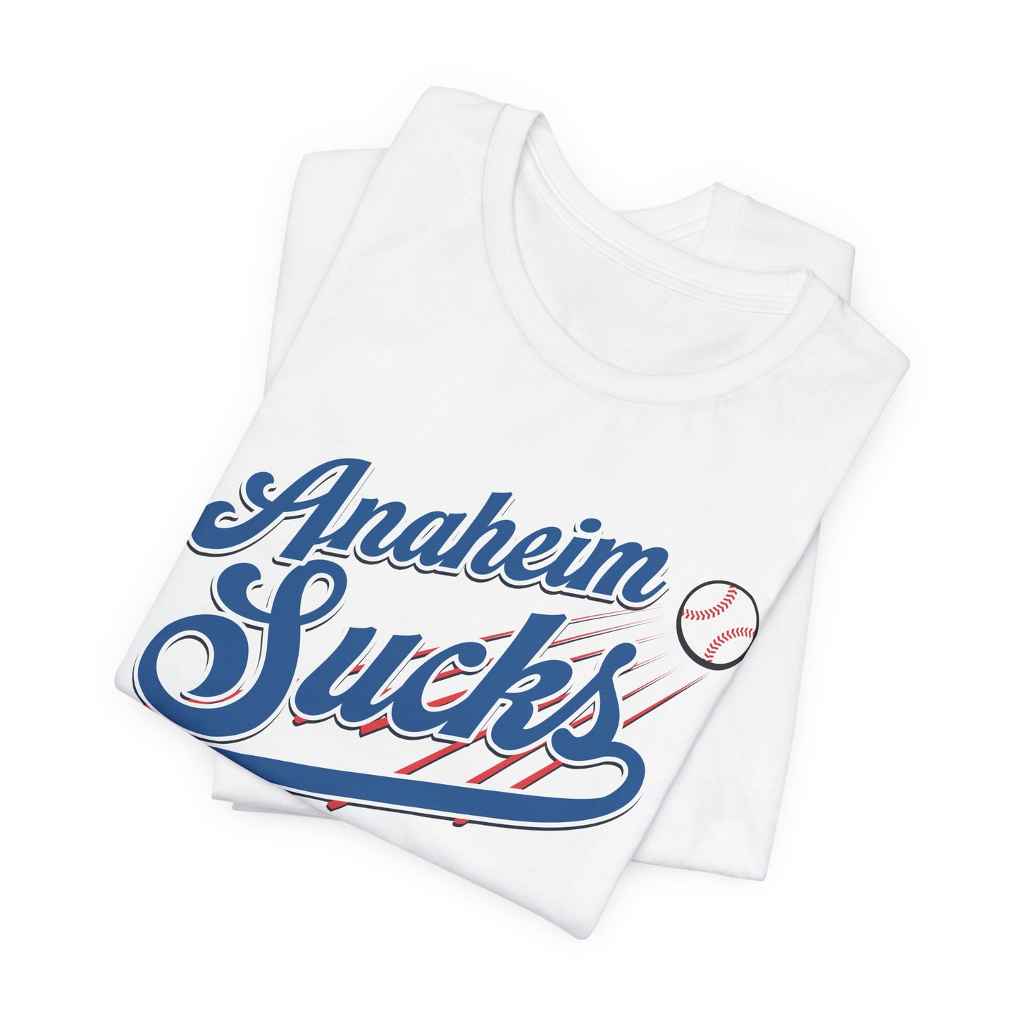 Anaheim Sucks (for L.A. fans) - Unisex Jersey Short Sleeve Tee