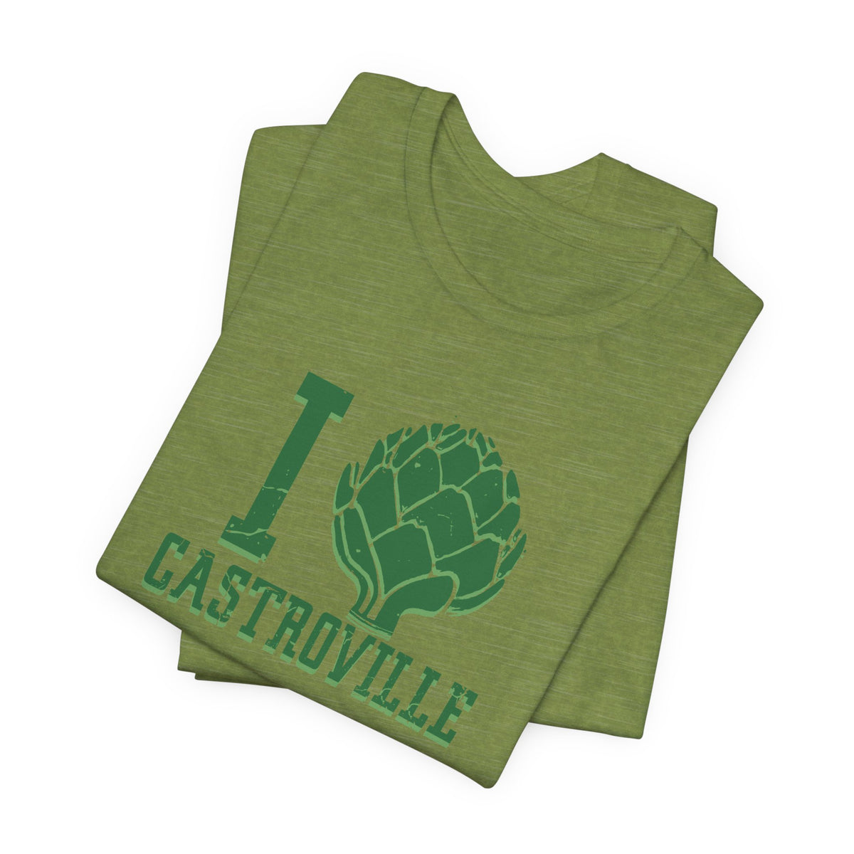 I Heartichoke Castroville (front only) - Unisex Jersey Short Sleeve Tee