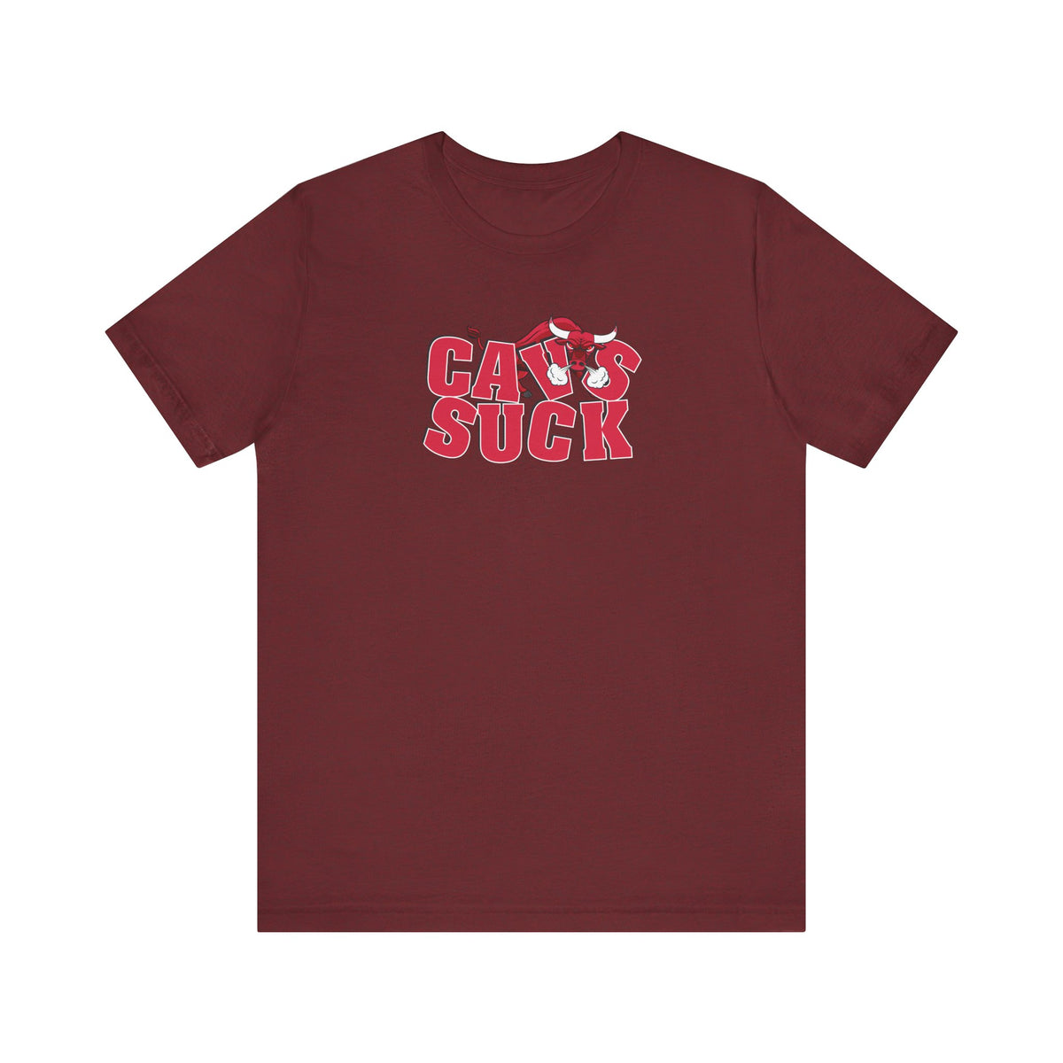 Calves Suck (for Bulls fans) - Unisex Jersey Short Sleeve Tee