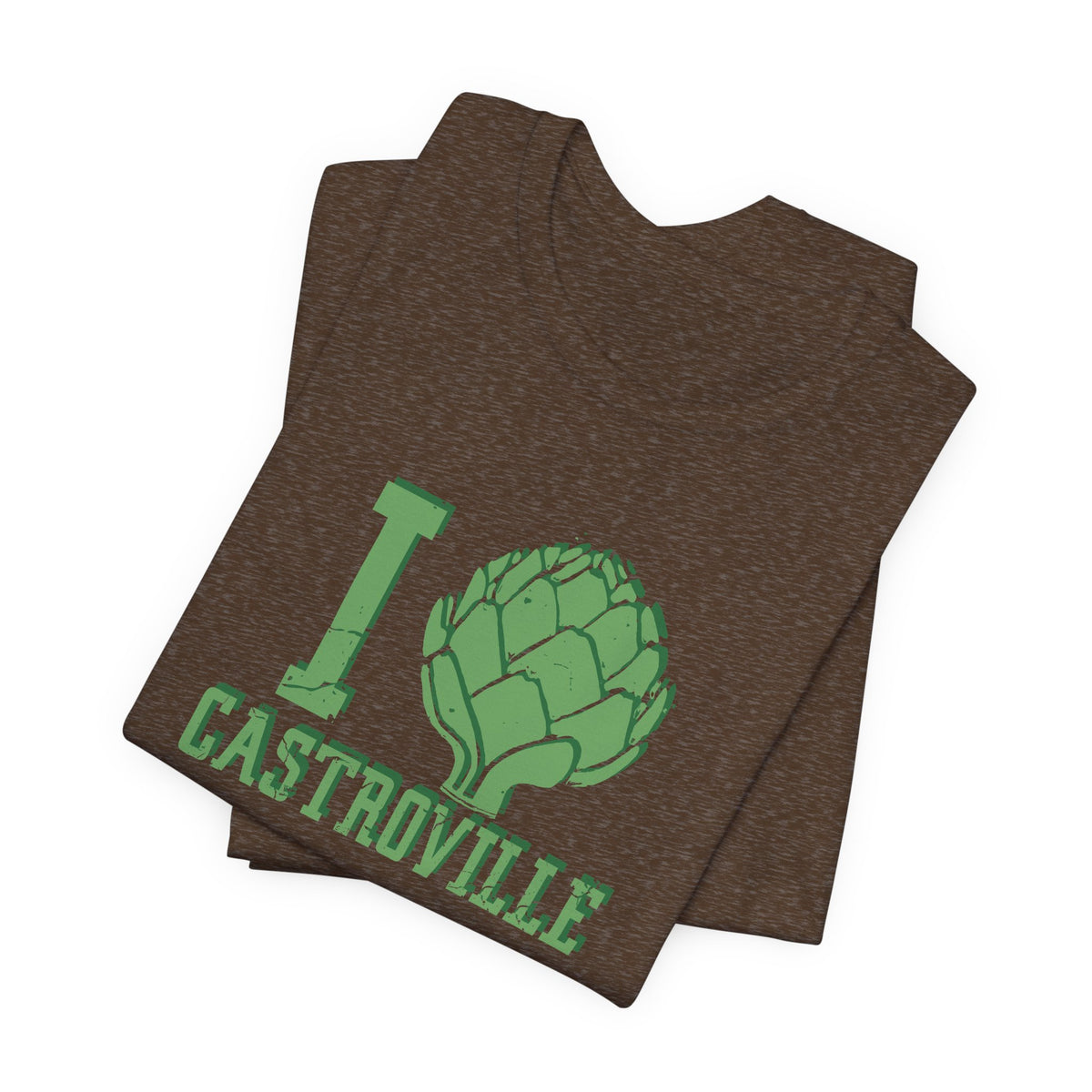 I Heartichoke Castroville (front only) - Unisex Jersey Short Sleeve Tee