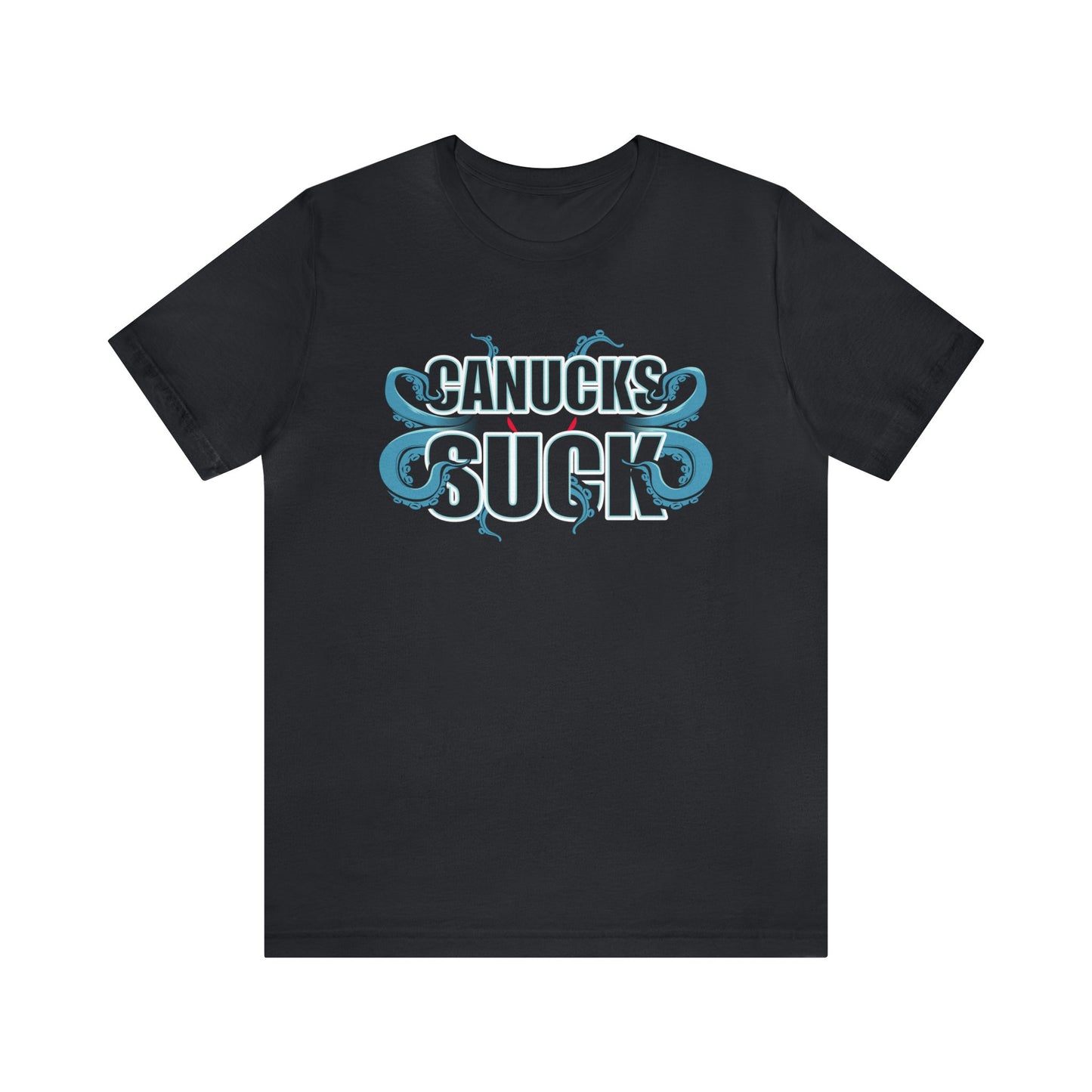 Cuh Nucks Suck (for Seattle Kraken fans) - Unisex Jersey Short Sleeve Tee