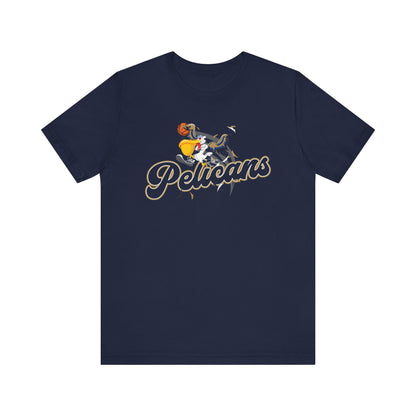 Soaring Pelican - Unisex Jersey Short Sleeve Tee