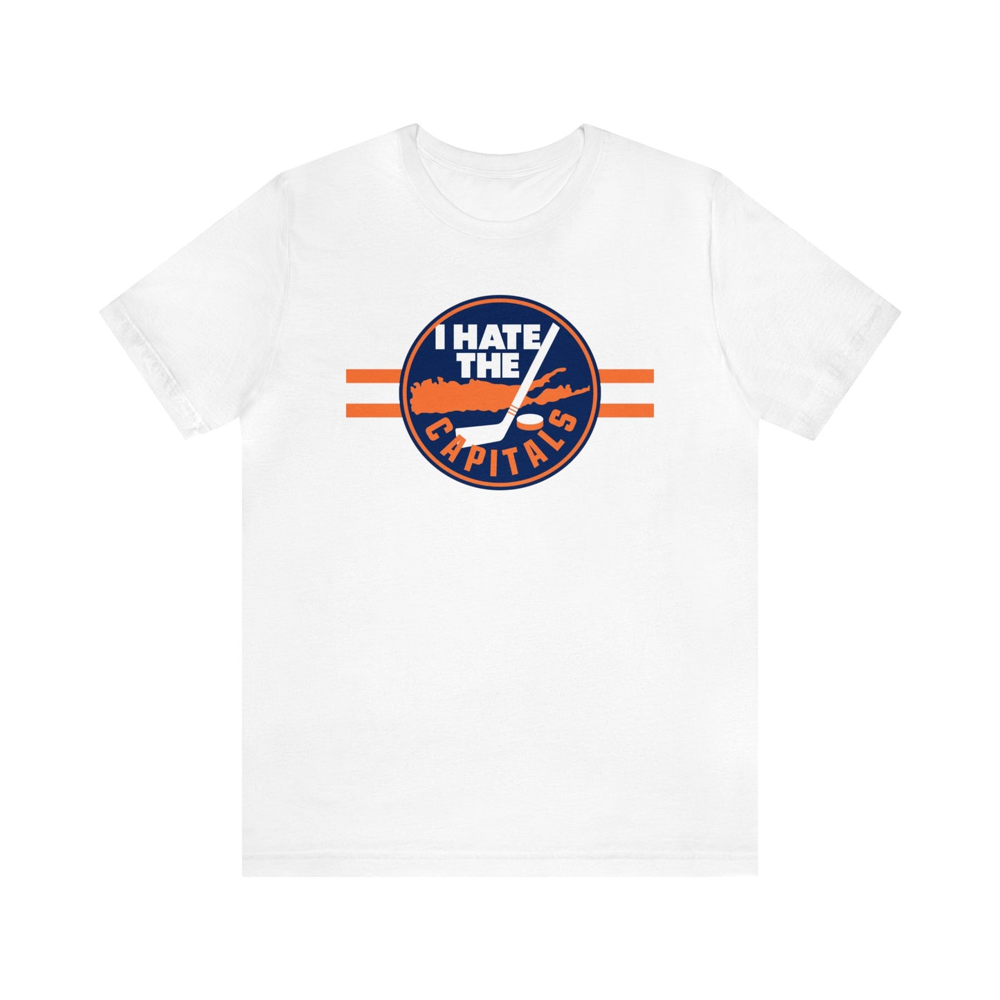 Caps Hater (for Islander fans) - Unisex Jersey Short Sleeve Tee
