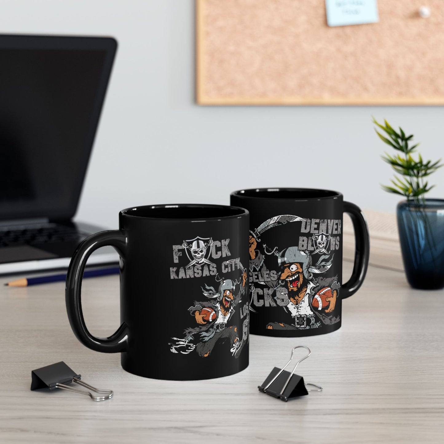 Las Vegas Fan Black Mug – Funny Team Fan Coffee Cup (11oz/15oz)