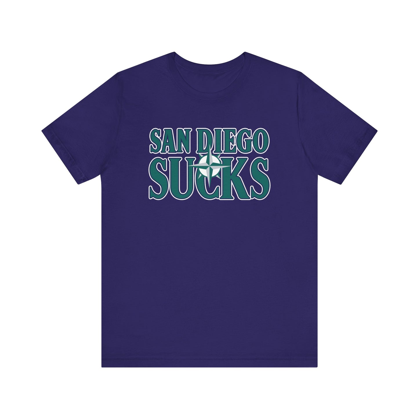 San Diego Sucks (for Seattle fans) - Unisex Jersey Short Sleeve Tee