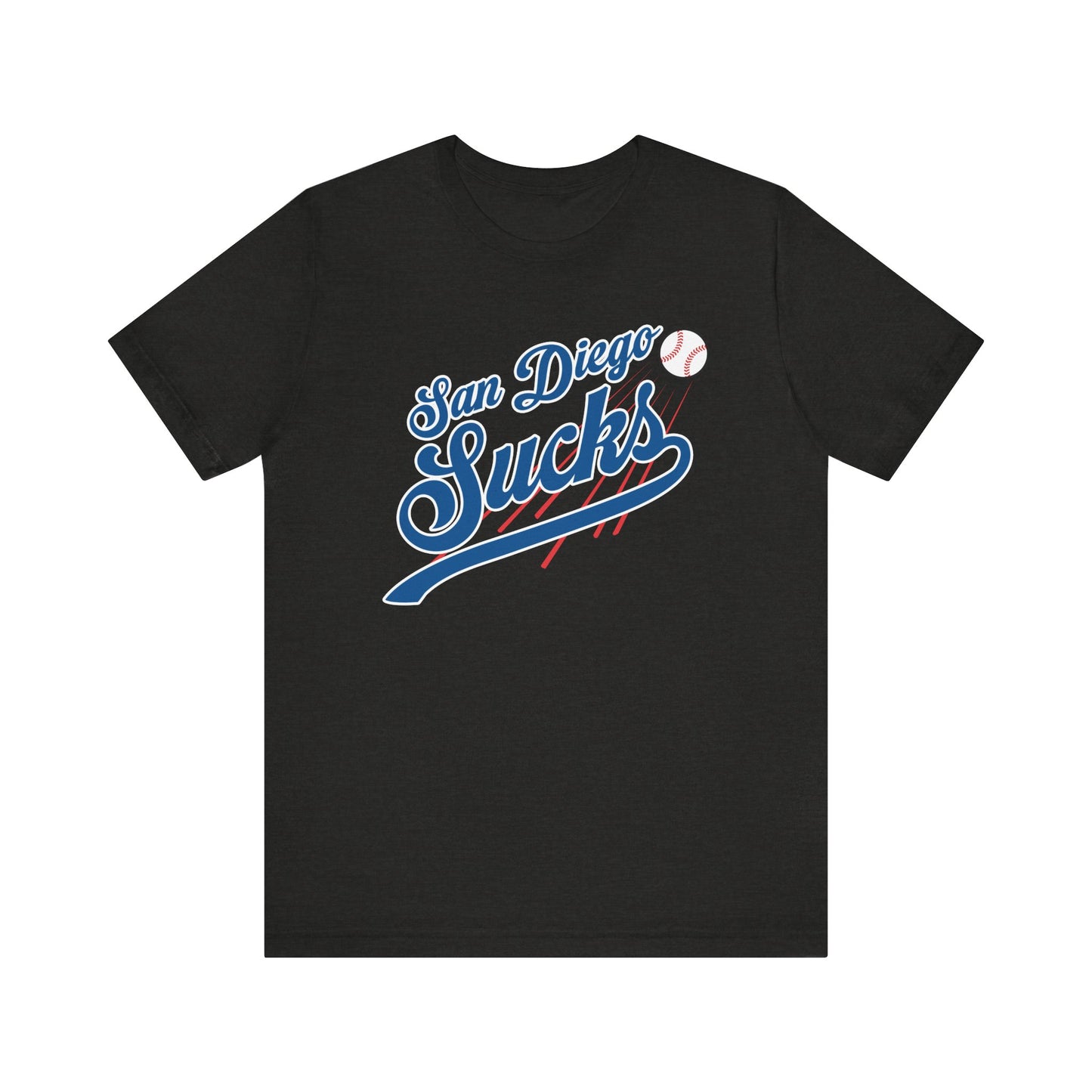San Diego Sucks (for L.A. fans) - Unisex Jersey Short Sleeve Tee
