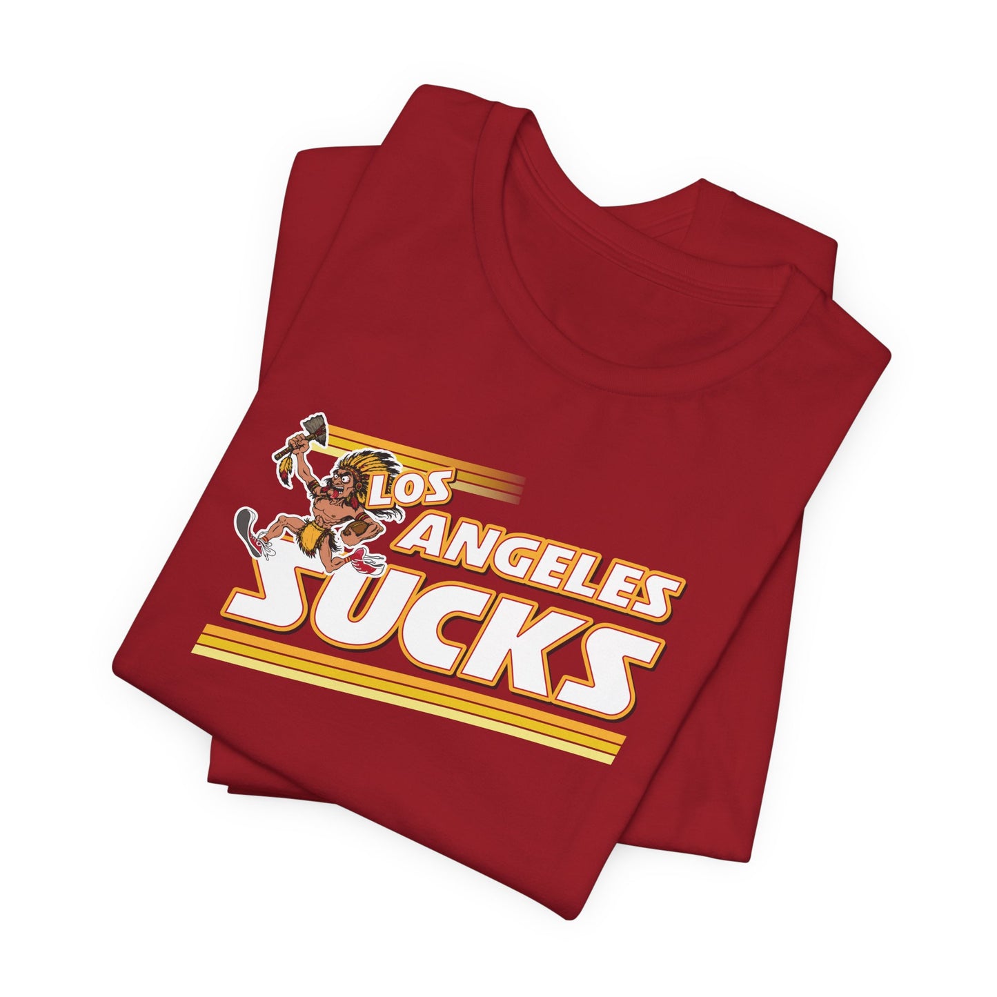 I Hate L.A. (for Kansas City fans) - Unisex Jersey Short Sleeve Tee