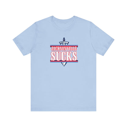 Jaxon Ville Sux (for Tennessee fans) - Unisex Jersey Short Sleeve Tee