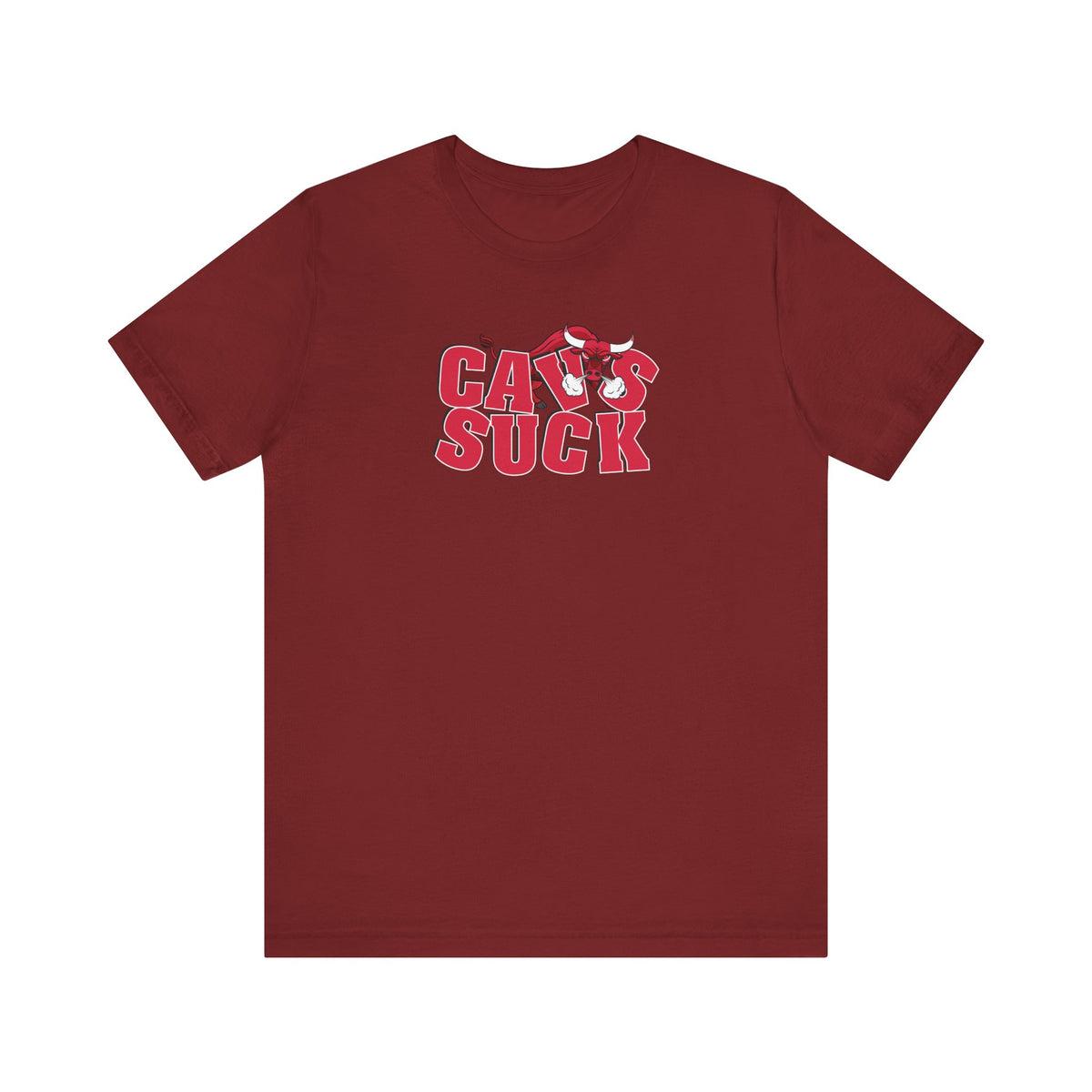 Calves Suck (for Bulls fans) - Unisex Jersey Short Sleeve Tee