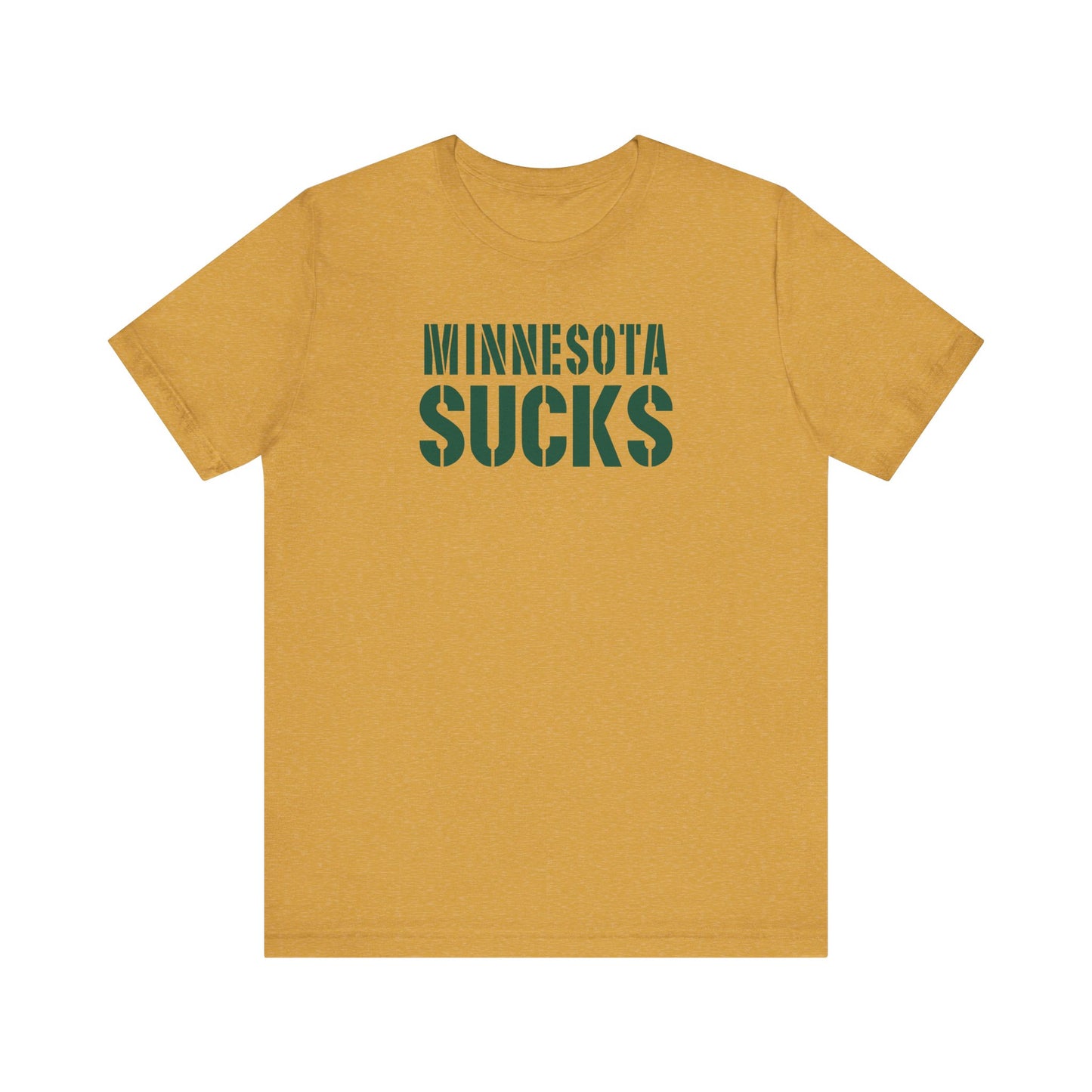 Minnesota Sux! (for Green Bay fans) - Unisex Jersey Short Sleeve Tee