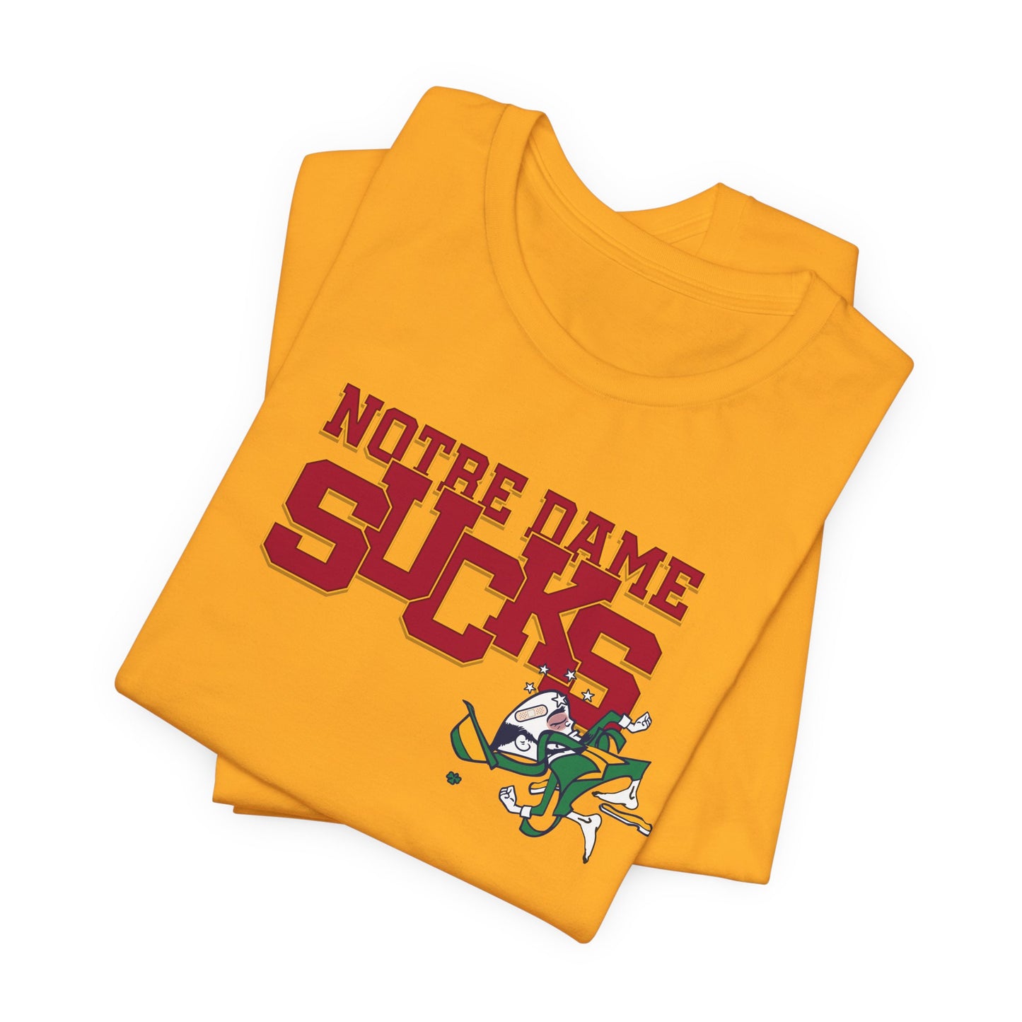 That Notre Leprechaun Team Sucks - Unisex Jersey Short Sleeve Tee