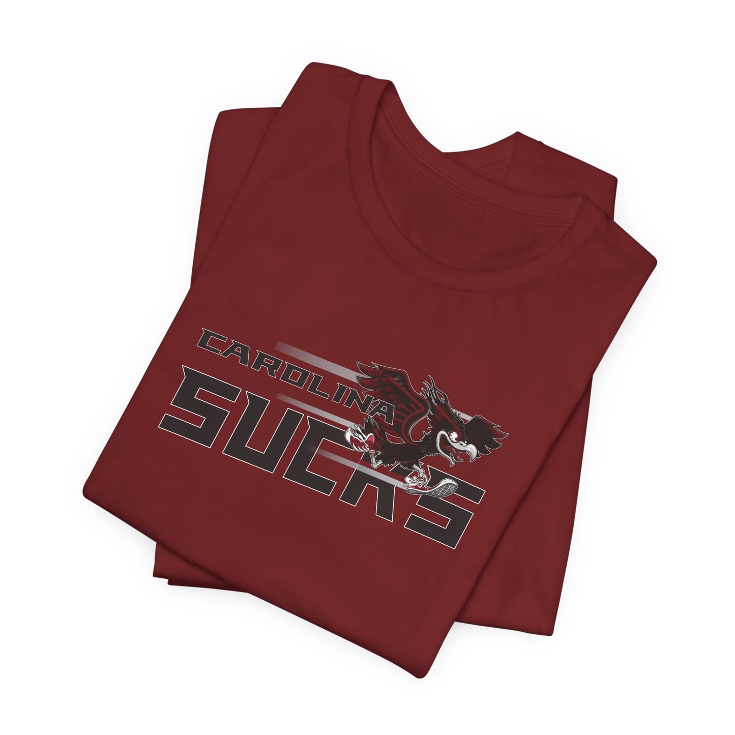 Carolina Sucks (for Atlanta fans) - Unisex Jersey Short Sleeve Tee