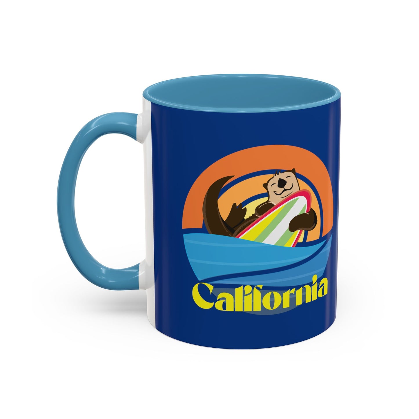 Board Bandit in honor of Sea Otter #841 - Accent Coffee Mug, 11oz