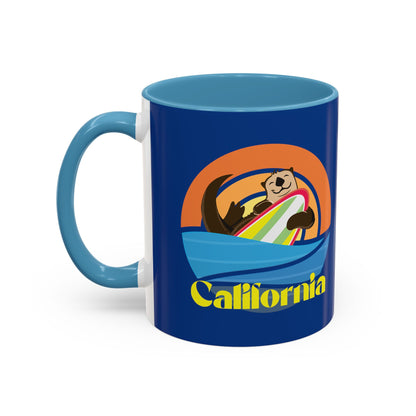 Board Bandit in honor of Sea Otter #841 - Accent Coffee Mug, 11oz