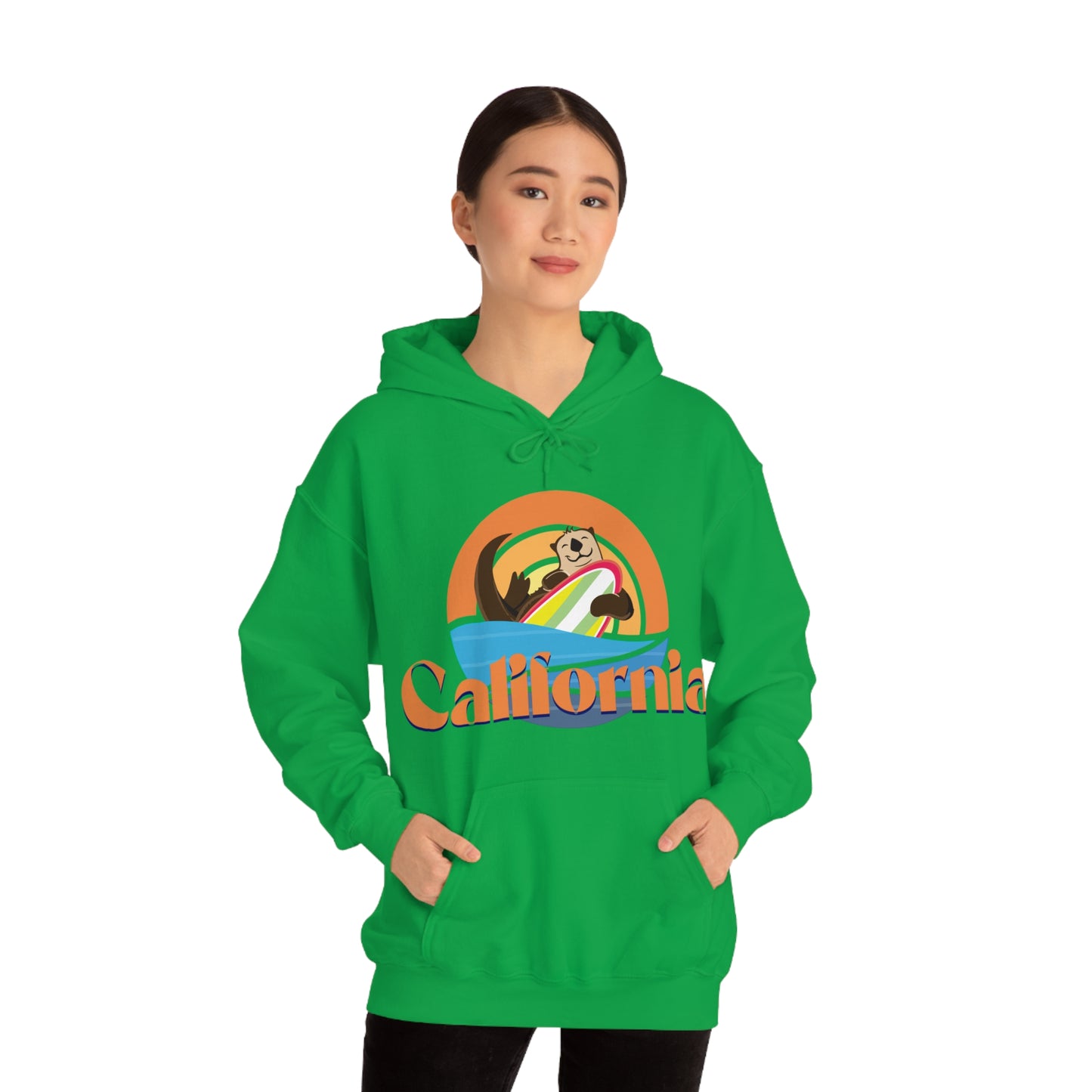 Board Bandit (Otter 841) Unisex Heavy Blend™ Hooded Sweatshirt