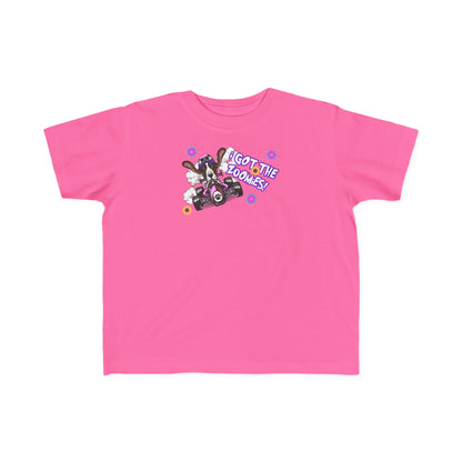 'I Got The Zoomies' Basset Hound In A Racecar - Toddler Tee