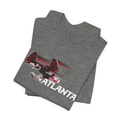 Gas Pump Hawk (for Atlanta fans) - Unisex Jersey Short Sleeve Tee