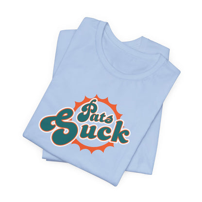 I Hate Patricks & Patricias, and all the pats (for Miami fans) - Unisex Jersey Short Sleeve Tee