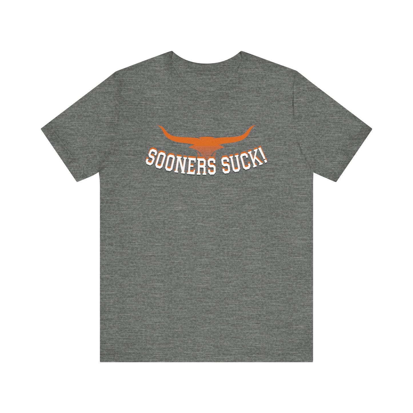 Okies Suck (for Longhorn fans) - Unisex Jersey Short Sleeve Tee