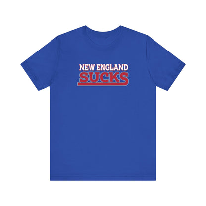 New England Sucks (for New York fans) - Unisex Jersey Short Sleeve Tee