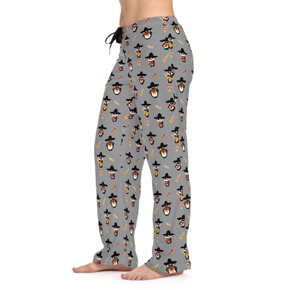 Banda Bears (Dark Grey) - Women's Pajama Pants (AOP)