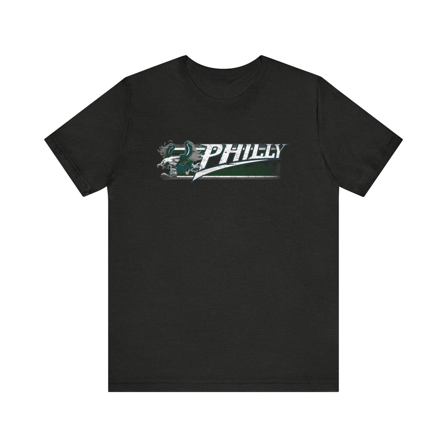 Gas Pump Eagle Swooshing (for Philly fans) - Unisex Jersey Short Sleeve Tee