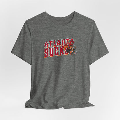 Atlanta Sucks (for Tampa Bay fans) - Unisex Jersey Short Sleeve Tee