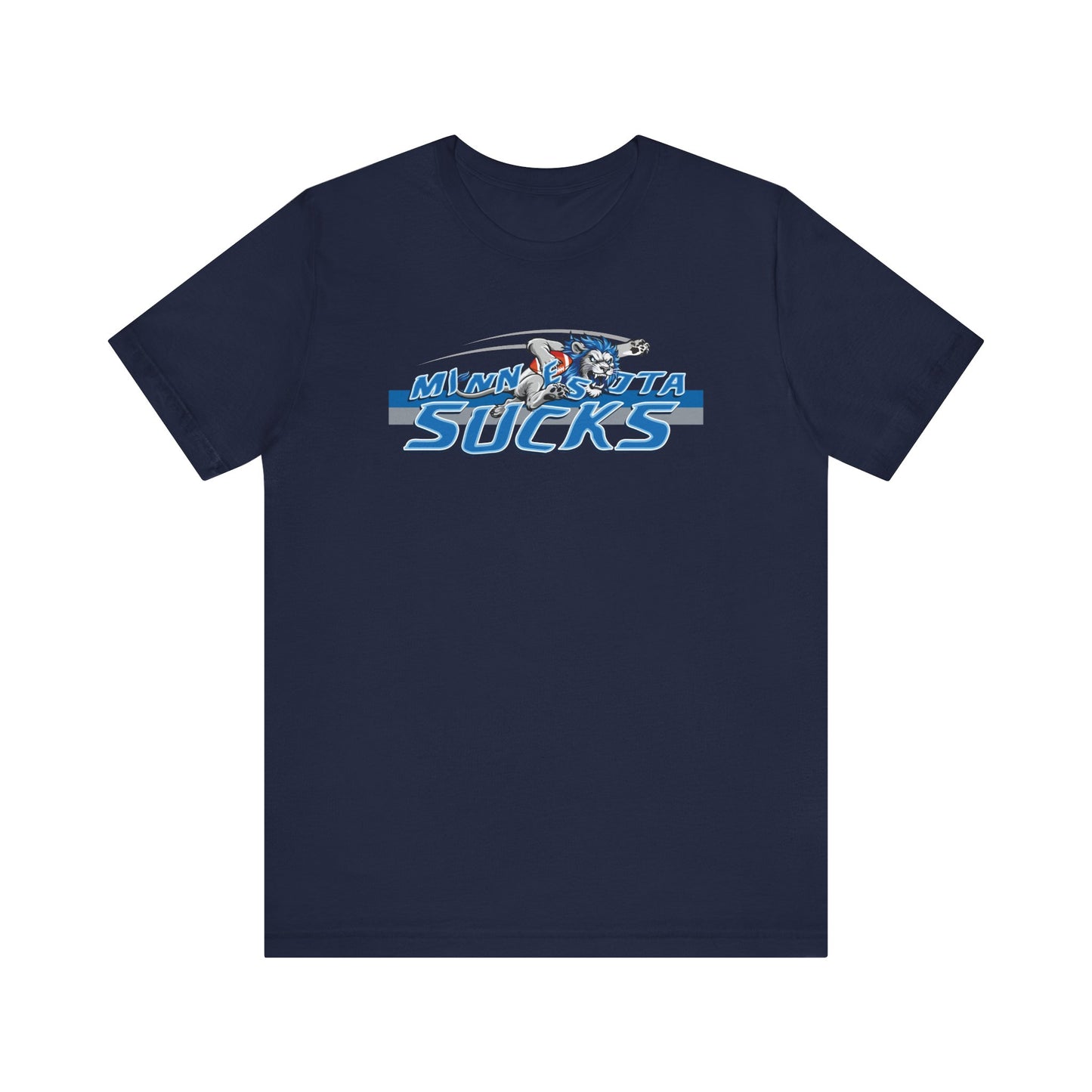 Minnesota Sux (for Detroit fans) - Unisex Jersey Short Sleeve Tee