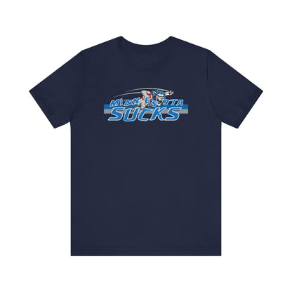 Minnesota Sux (for Detroit fans) - Unisex Jersey Short Sleeve Tee