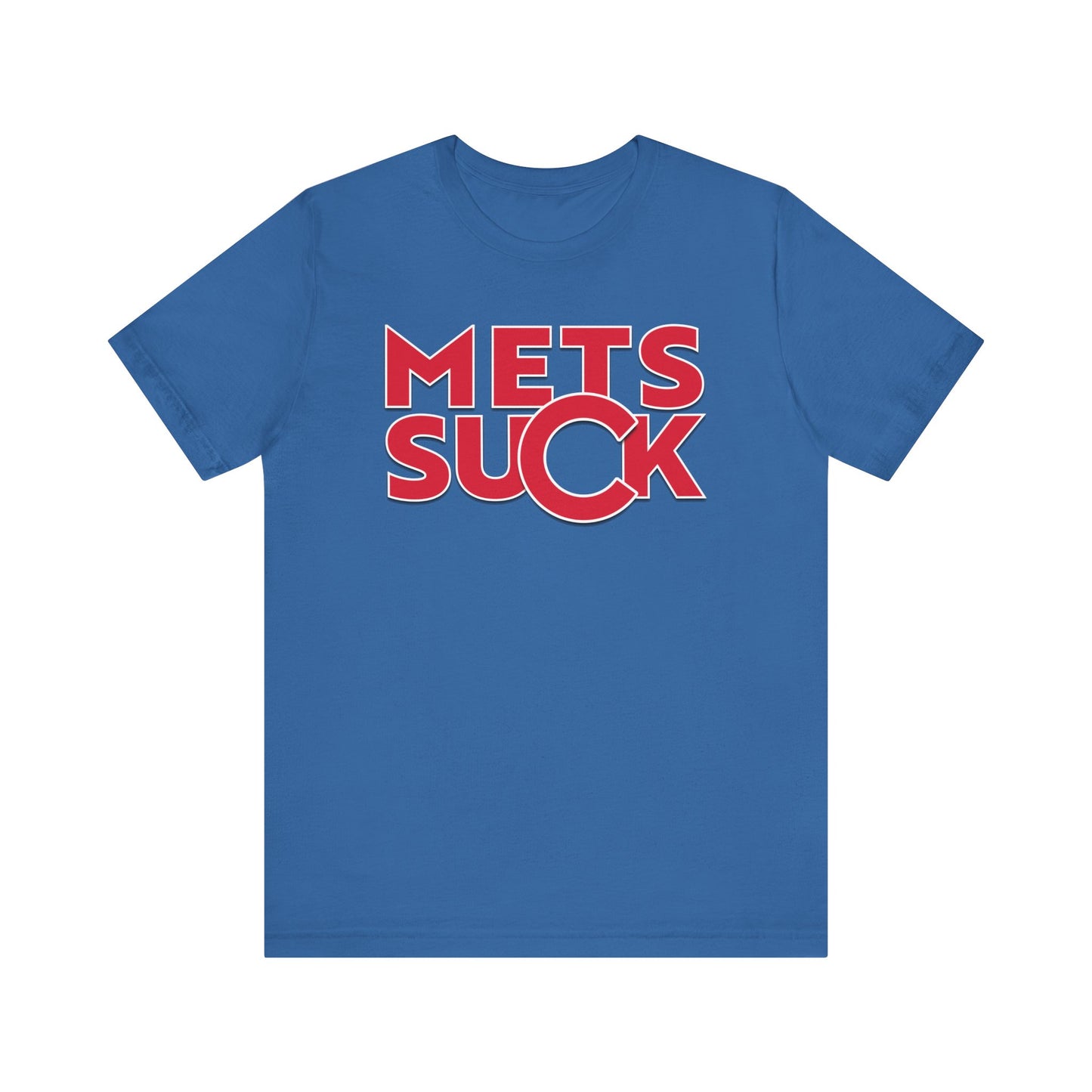 Mets Suck! (for Cubs fans) - Unisex Jersey Short Sleeve Tee
