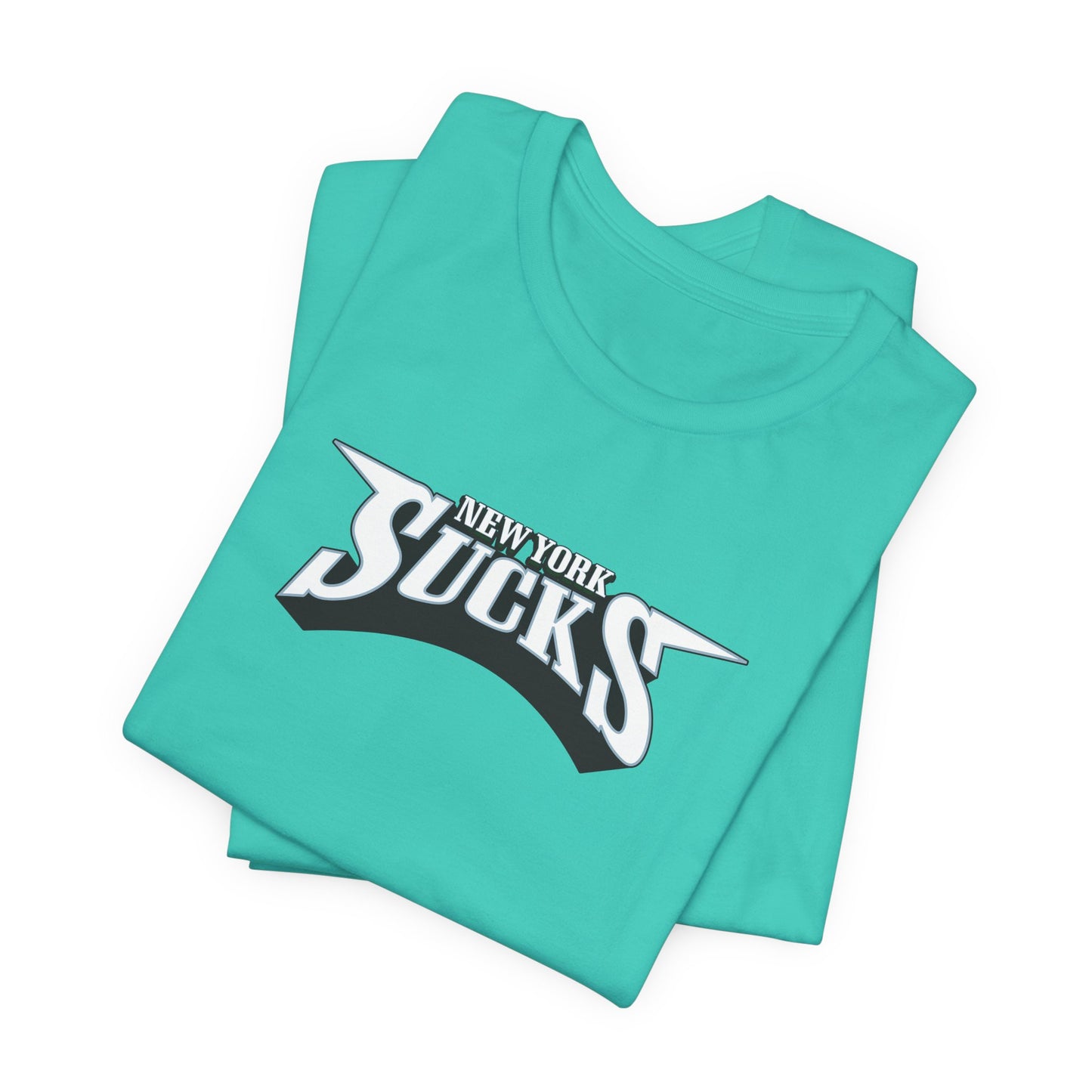 New Yorks Sux (for Philadelphia fans) - Unisex Jersey Short Sleeve Tee