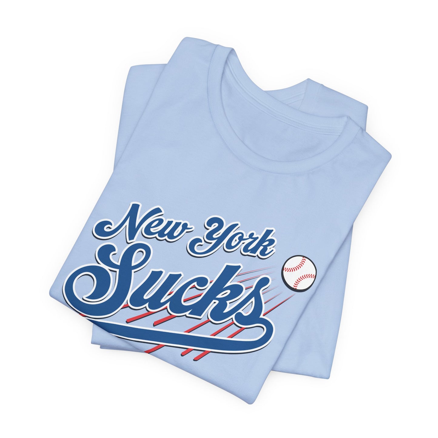 New York Sucks (for L.A. fans) - Unisex Jersey Short Sleeve Tee