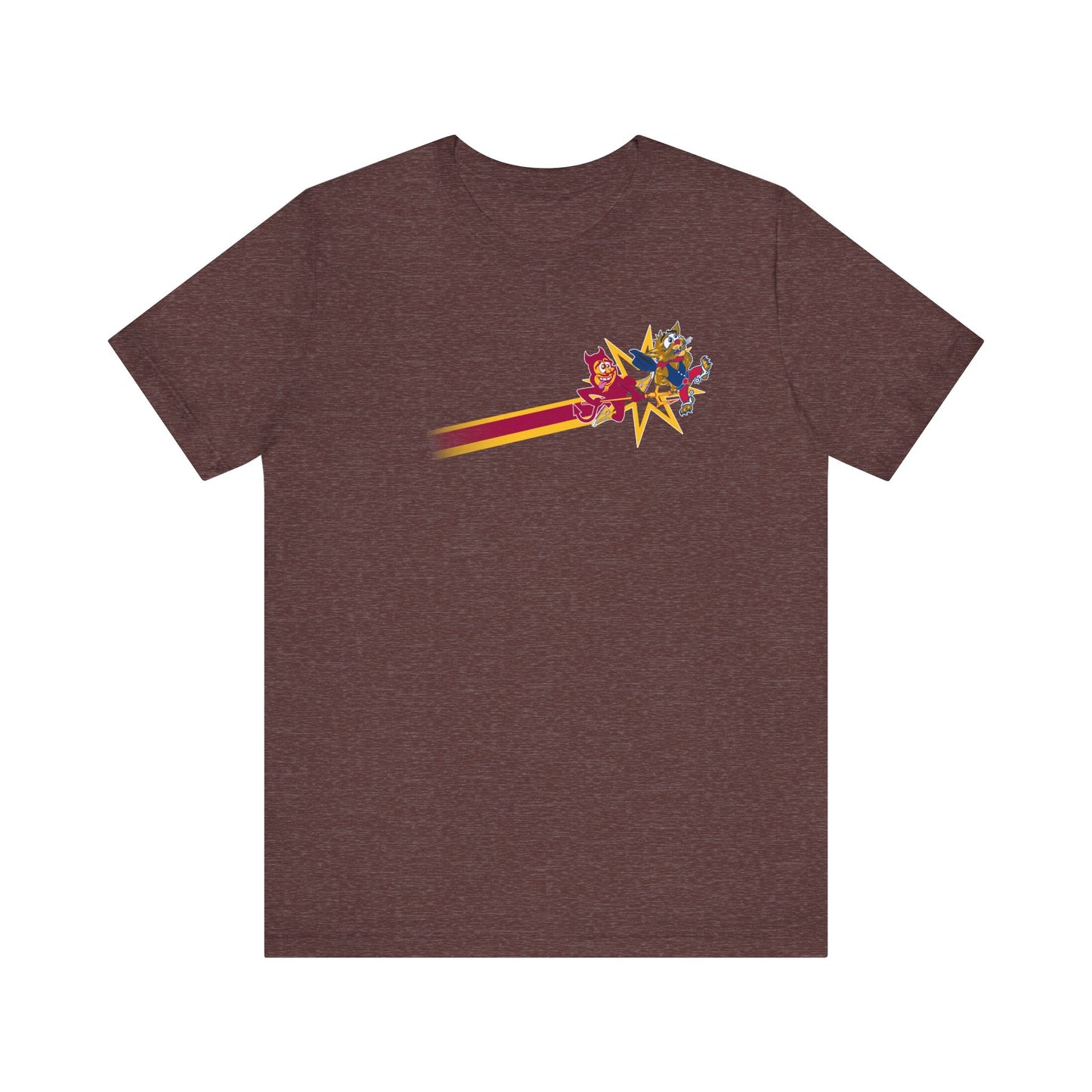 Sporky Forkin' A Pussycat (for Tempe fans) - Unisex Jersey Short Sleeve Tee