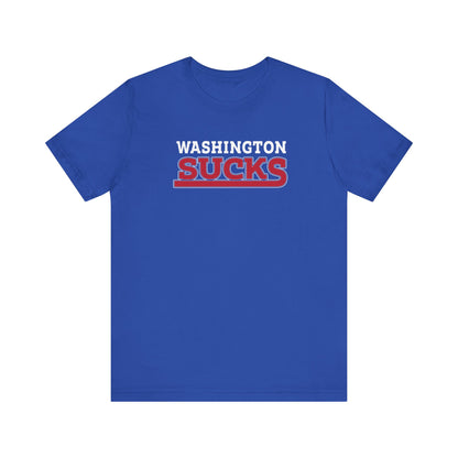 DC Sucks (for New York fans) - Unisex Jersey Short Sleeve Tee