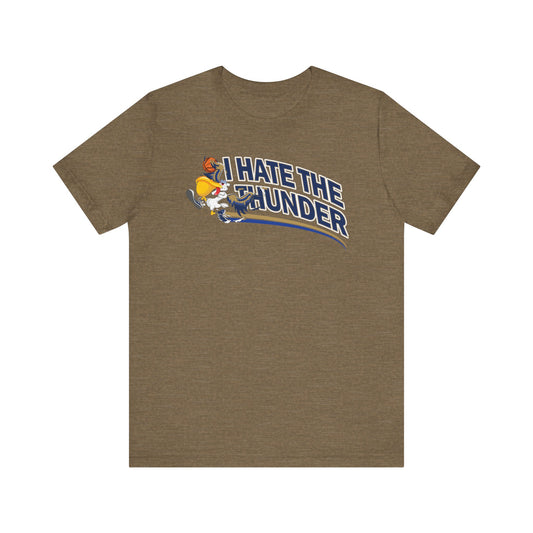 I Hate Loud Lightning Sounds (for Pelicans fans) - Unisex Jersey Short Sleeve Tee
