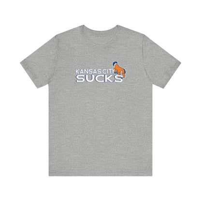 I Hate Kansas City (for Denver fans) - Unisex Jersey Short Sleeve Tee
