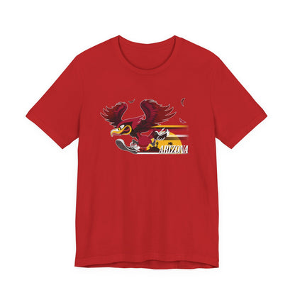Gas Pump Cardinal (for Arizona fans) - Unisex Jersey Short Sleeve Tee