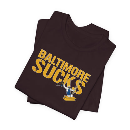 Blackbirds of Maryland (for Pittsburgh fans) - Unisex Jersey Short Sleeve Tee