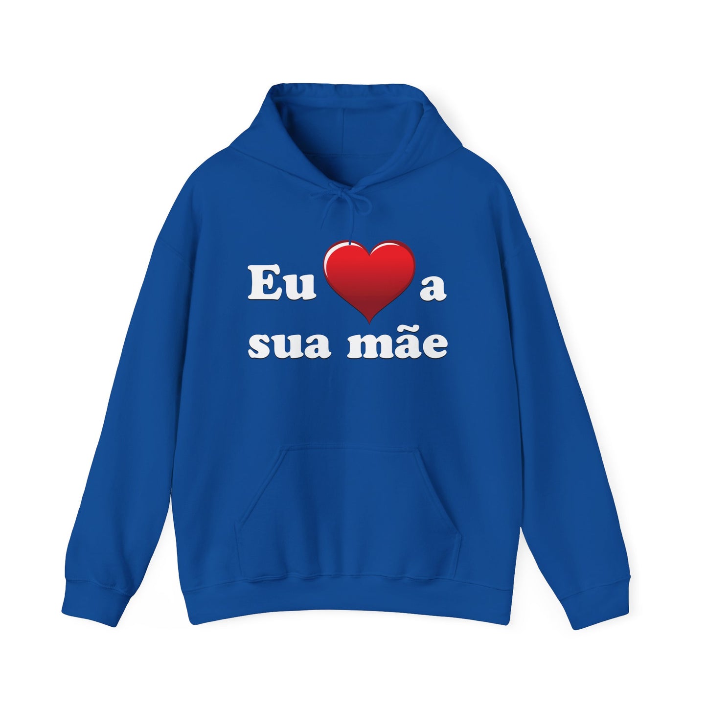 Eu ♥ a sua mãe - Unisex Heavy Blend™ Hooded Sweatshirt