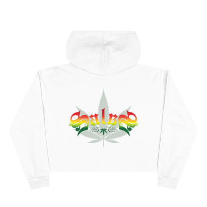 Salas Rasta Colors - Crop Hoodie
