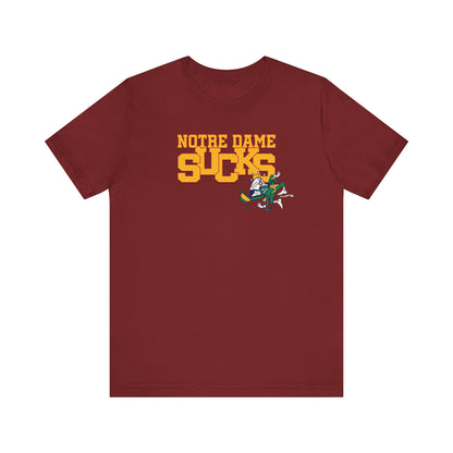 That Notre Leprechaun Team Sucks - Unisex Jersey Short Sleeve Tee