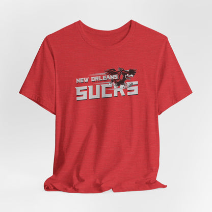 New Orleans Sucks (for Atlanta fans) - Unisex Jersey Short Sleeve Tee