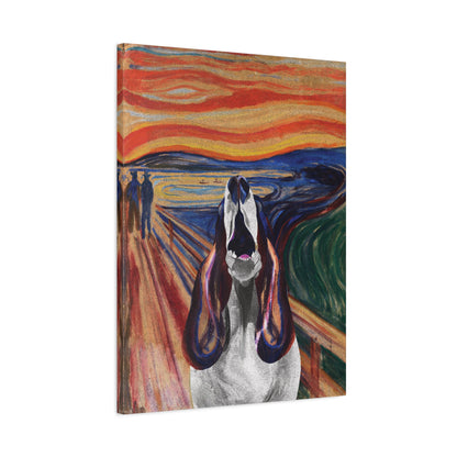 The Howl (The Scream, Basset Hound Parody) - Perfect for Animal Lovers