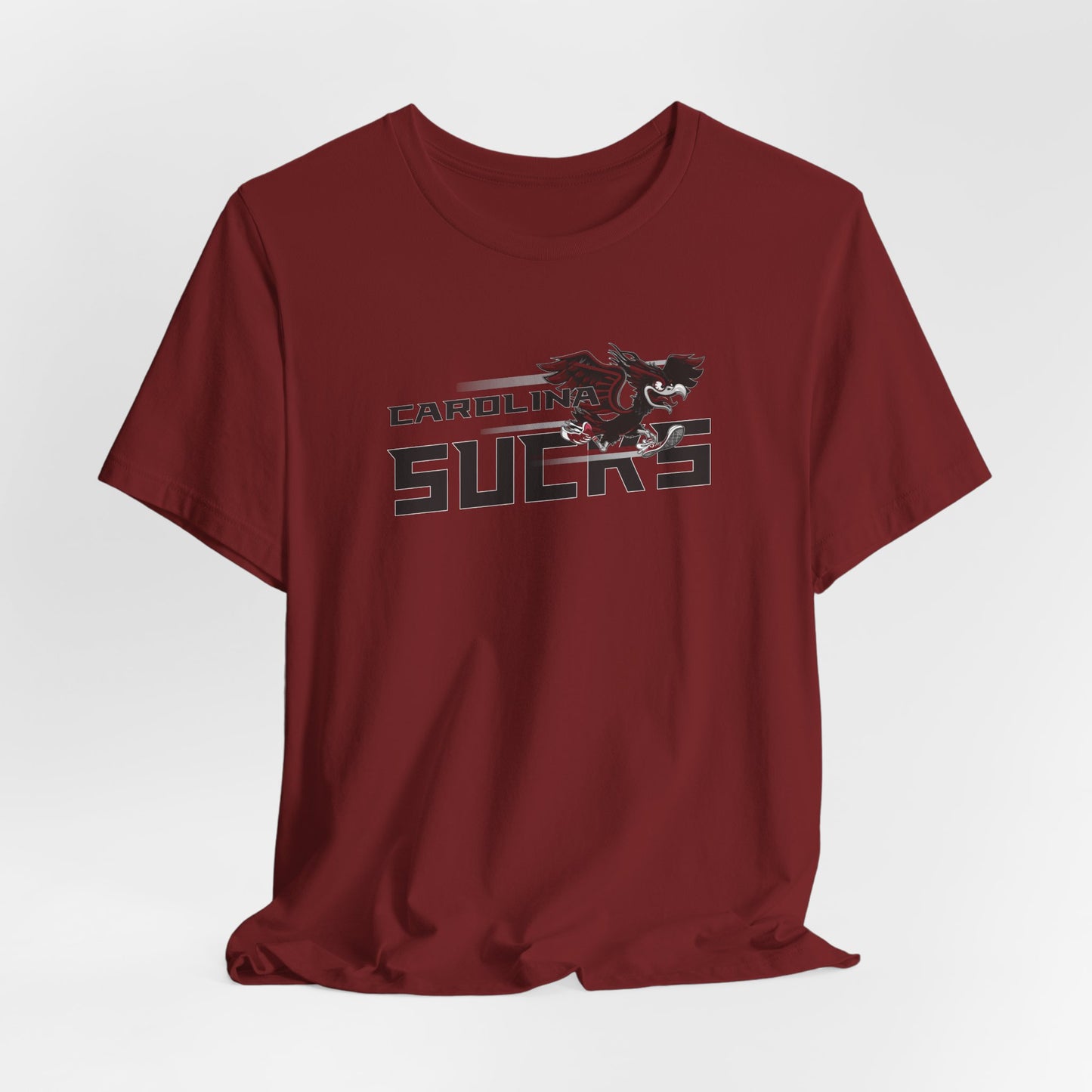 Carolina Sucks (for Atlanta fans) - Unisex Jersey Short Sleeve Tee