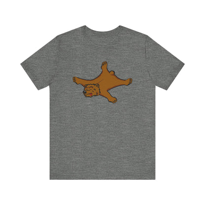 Bruins (or bear) Skin Rug (beat UCLA for any fan) Unisex Jersey Short Sleeve Tee